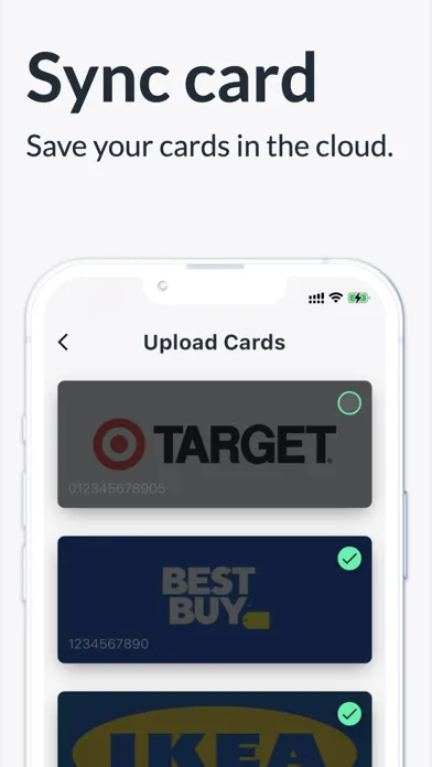 Tangkapan layar Fotom - Loyalty Card Wallet