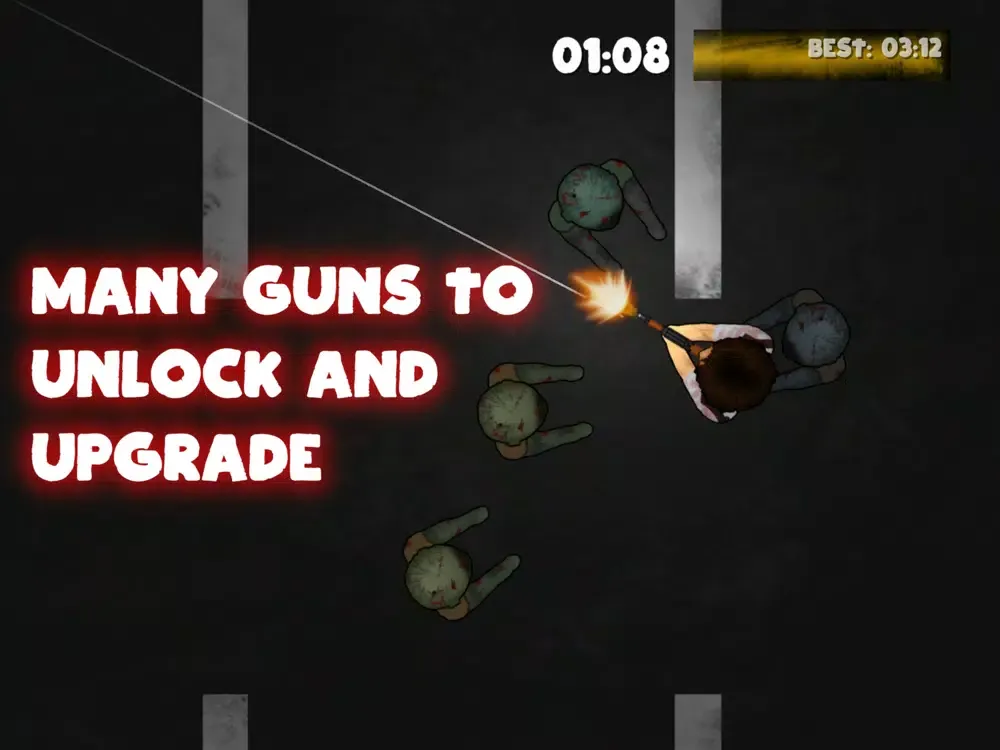 Zombie Horde 3000 - Shooter iPad  스크린샷