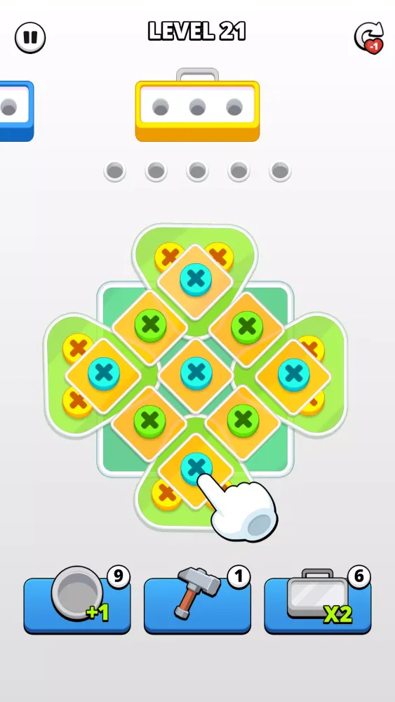 Captures d'écran de Puzzle Screw・Nuts & Bolts Game