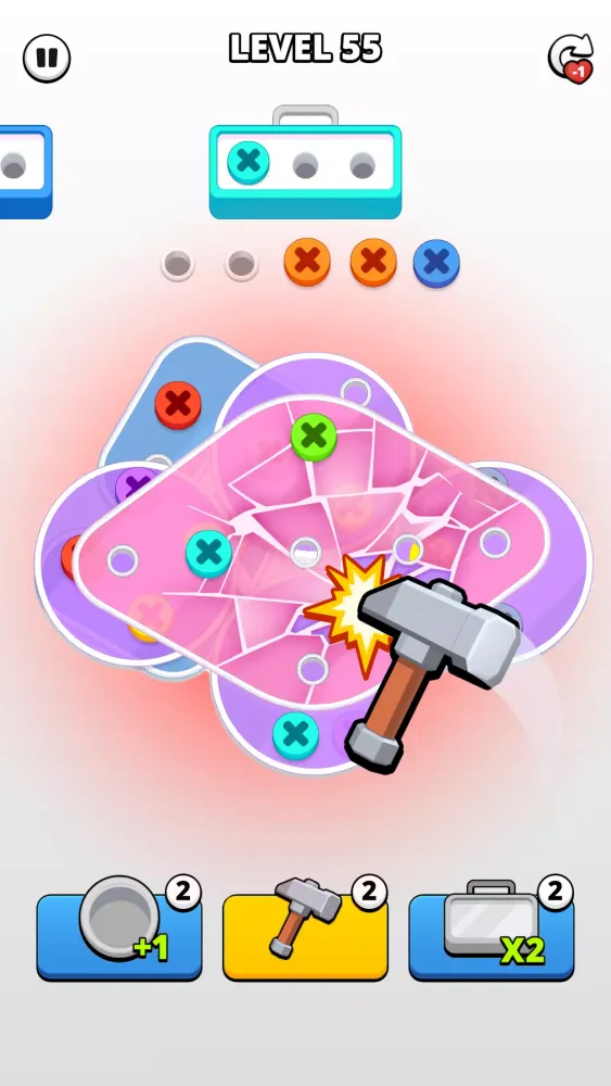 Captures d'écran de Puzzle Screw・Nuts & Bolts Game
