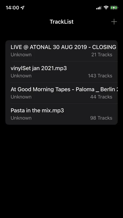 TrackList – Analyze DJ Sets Screenshots