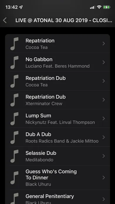 TrackList – Analyze DJ Sets Screenshots