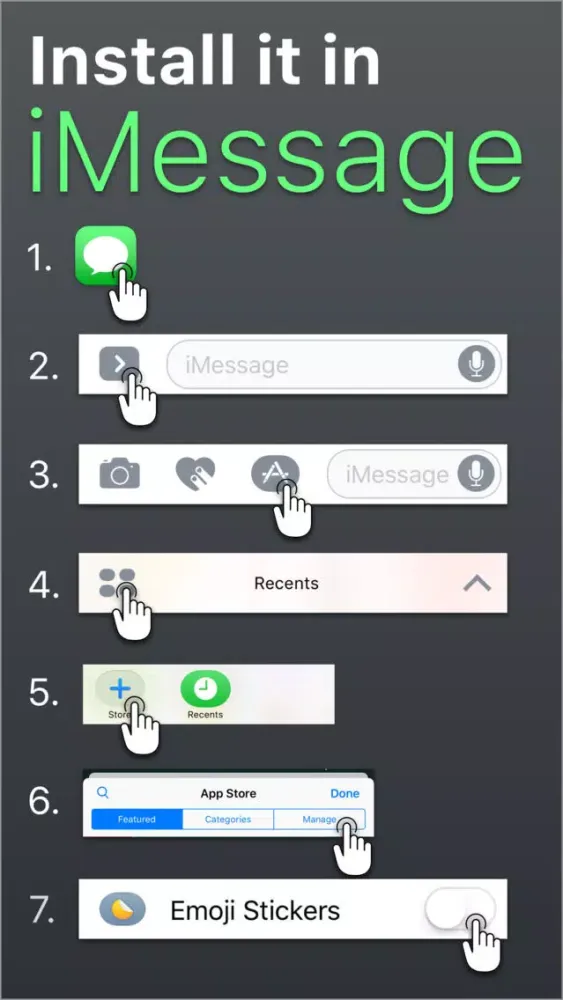 Bigmoji Stickers Screenshots
