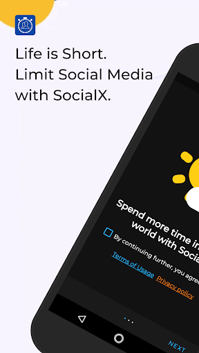 SocialX - Screen Time Tracker Screenshots1