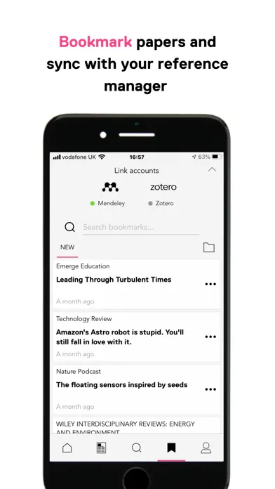 Ảnh chụp màn hình của Researcher: Discover & Discuss