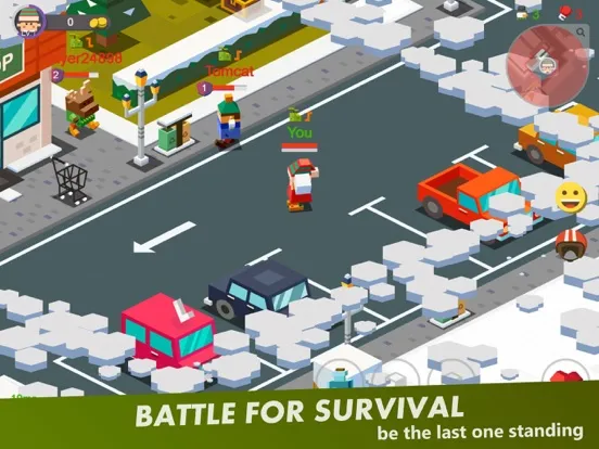 Tangkapan skrin SnowFight Go: Battle Royale iPad 