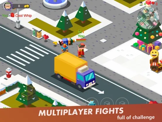 Tangkapan skrin SnowFight Go: Battle Royale iPad 