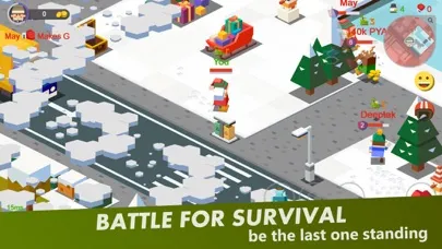 Tangkapan skrin SnowFight Go: Battle Royale