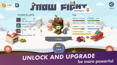 Tangkapan skrin SnowFight Go: Battle Royale