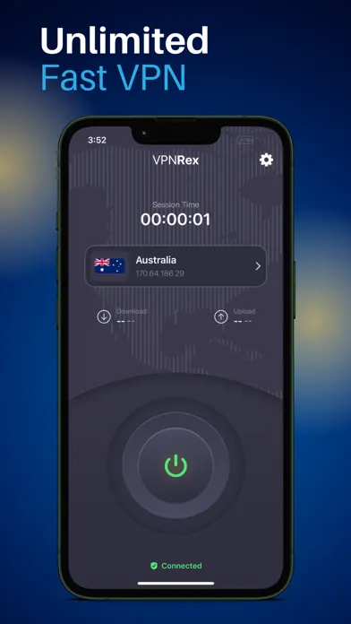 Ảnh chụp màn hình của VPN REX