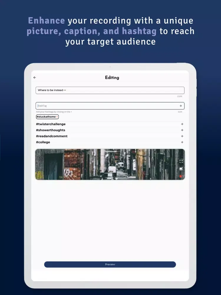 ภาพหน้าจอของ Voiceweb: Audio Social Network iPad 