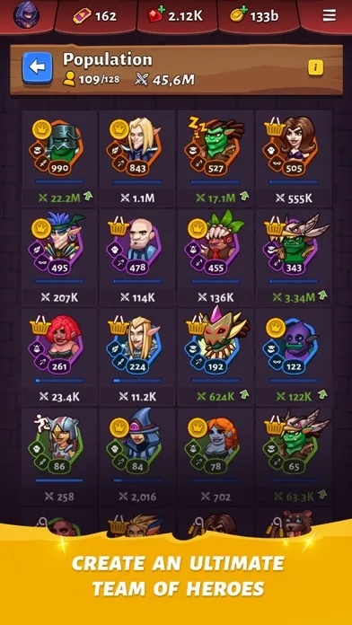 Captures d'écran de Idle Magic Tower: Heroes
