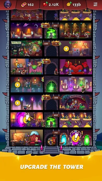 Captures d'écran de Idle Magic Tower: Heroes
