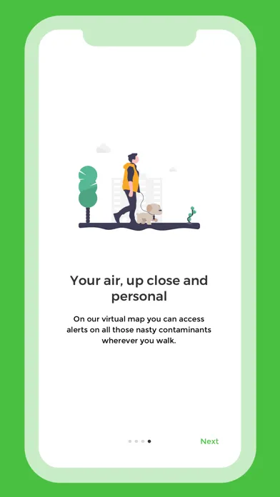 Geme.io - Live Air Quality سکرین شاٹس