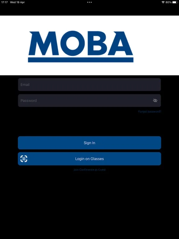 Скриншоты MobaService iPad 
