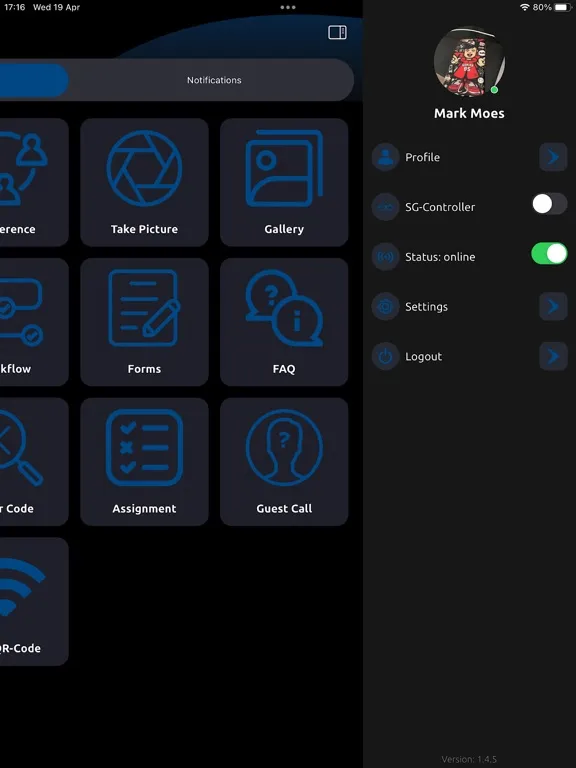 Скриншоты MobaService iPad 