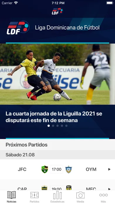 Liga Dominicana de Fútbol Screenshots