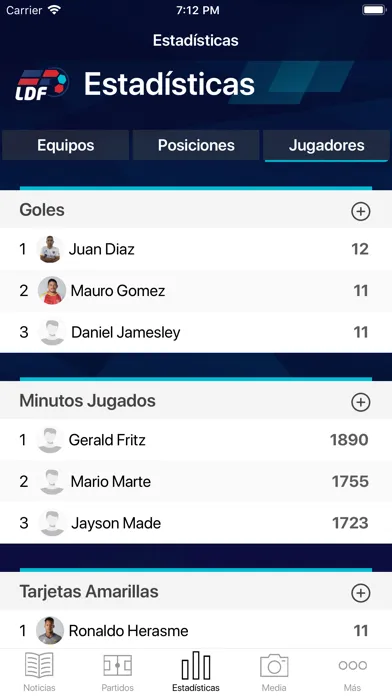 Liga Dominicana de Fútbol Screenshots