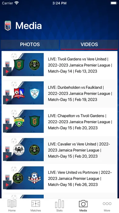 Jamaica Premier League スクリーンショット