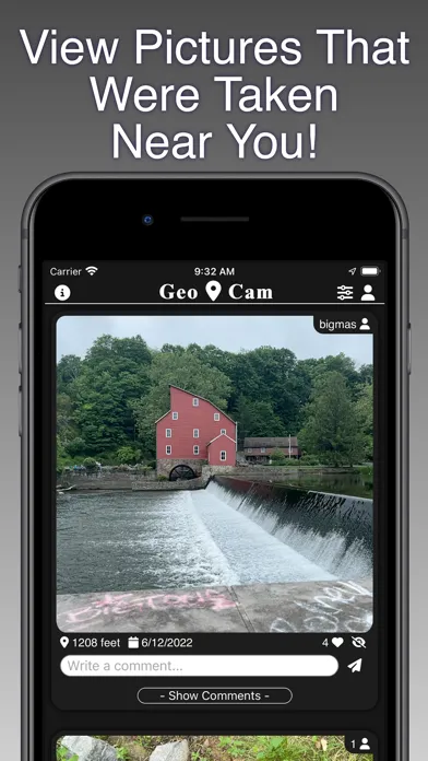 Geo Cam: Photo Sharing Screenshots
