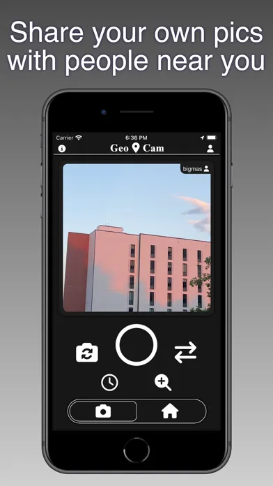 Geo Cam: Photo Sharing Screenshots
