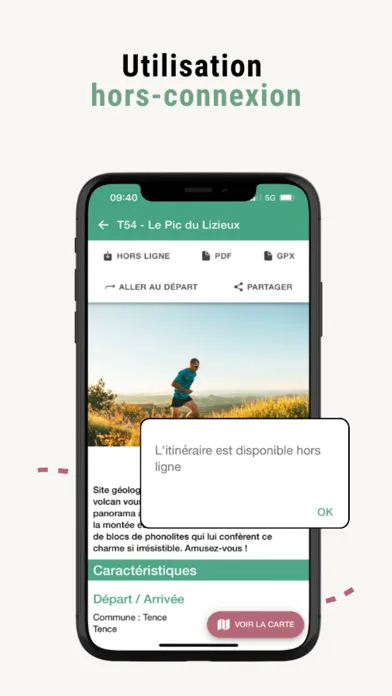 Zrzuty ekranu RANDO(S) en HAUTE-LOIRE