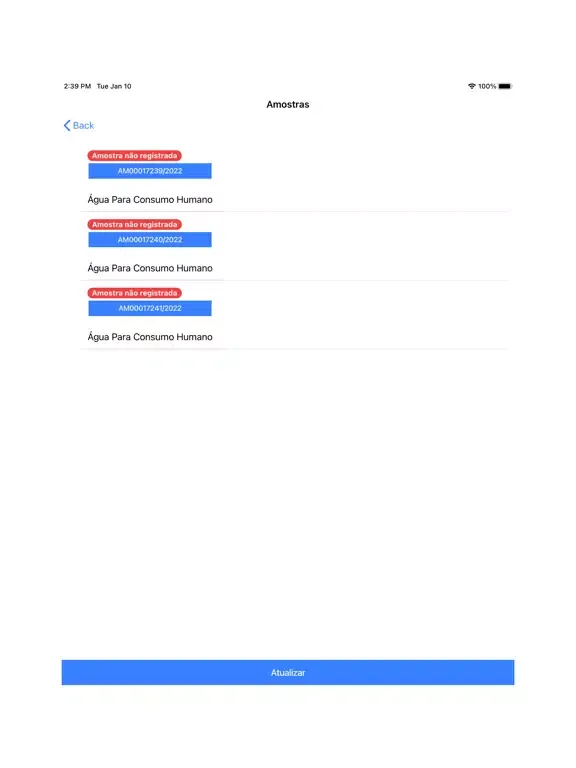 Скриншоты Gerencialab - Coleta iPad 