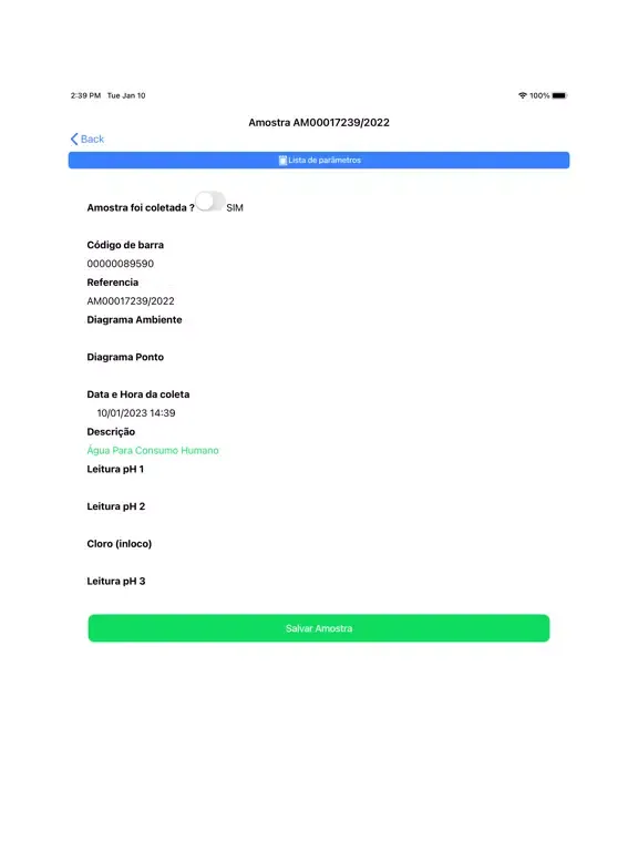 Скриншоты Gerencialab - Coleta iPad 