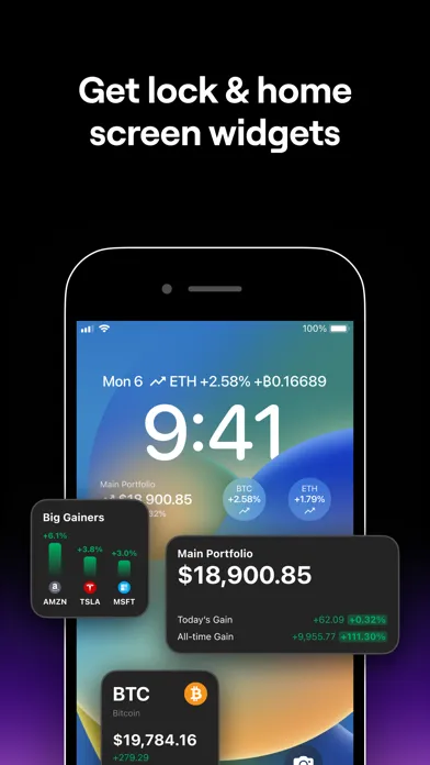 Delta Investment Tracker Screenshots