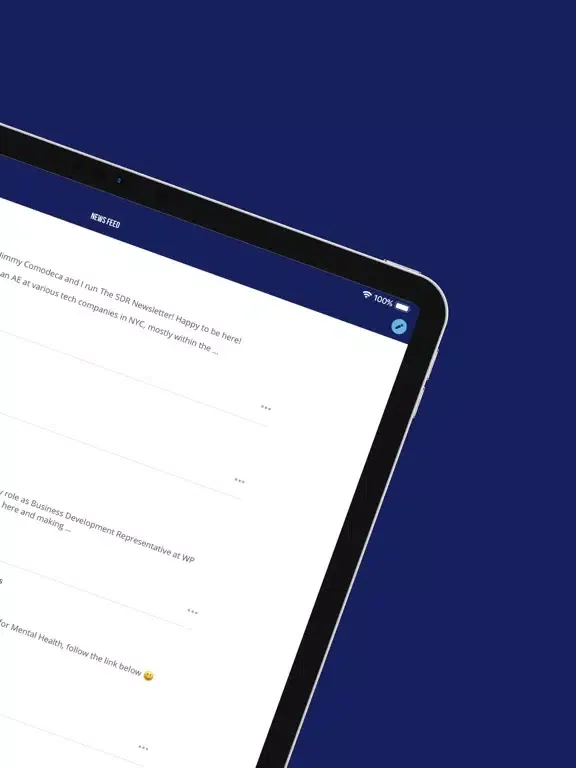 The Sales Huddle iPad  स्क्रीनशॉट