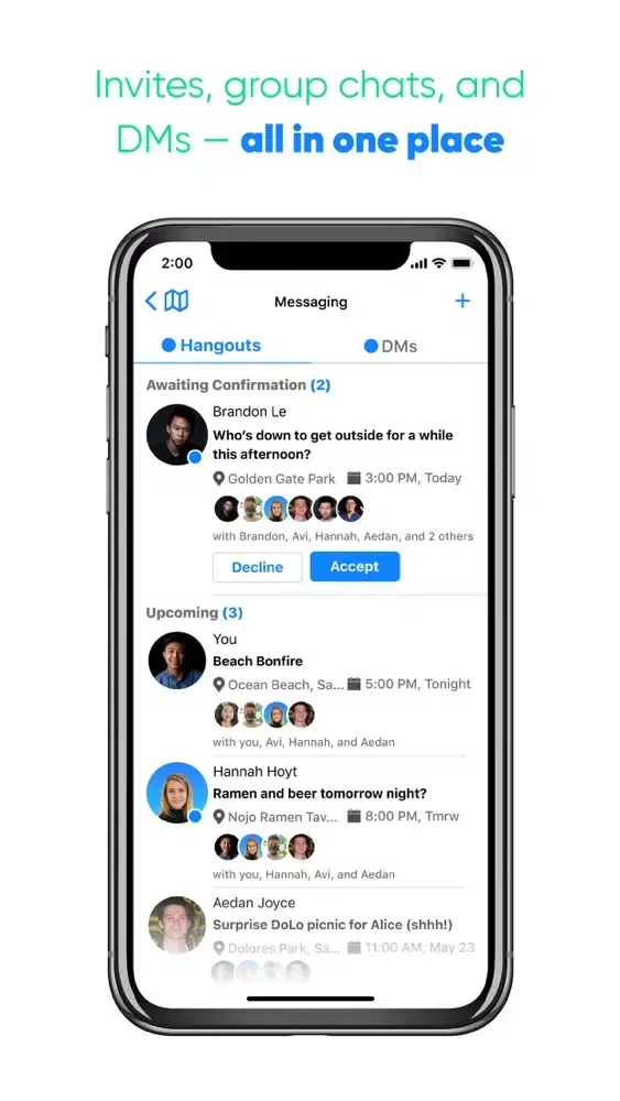 Zrzuty ekranu Marco – Private social hub