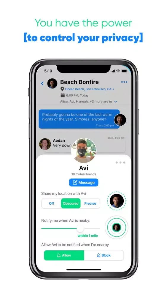 Zrzuty ekranu Marco – Private social hub