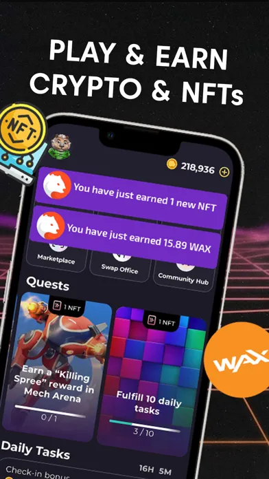 Wombat: Play, Earn, Connect স্ক্রিনশট