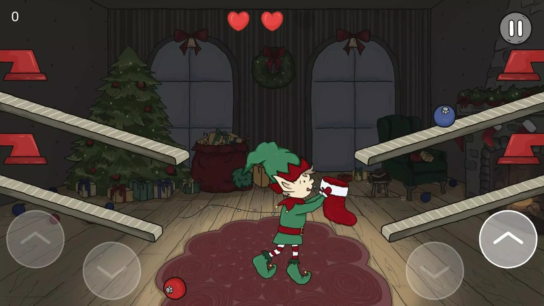 ภาพหน้าจอของ Christmas Secrets game