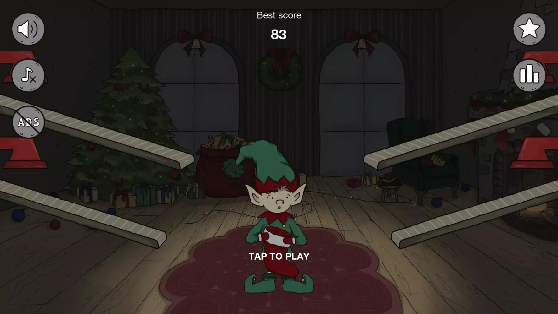 ภาพหน้าจอของ Christmas Secrets game
