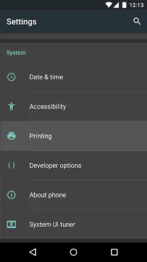 CUPS Printing Screenshots