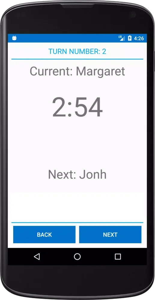 Stand-up Meeting Screenshots