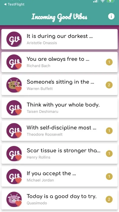 Good Vibes Mood Tracker سکرین شاٹس