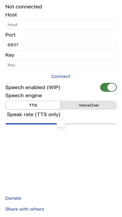NVDARemote Ekran Görüntüleri