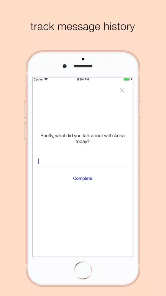 Tangkapan skrin KIT: Keep in Touch