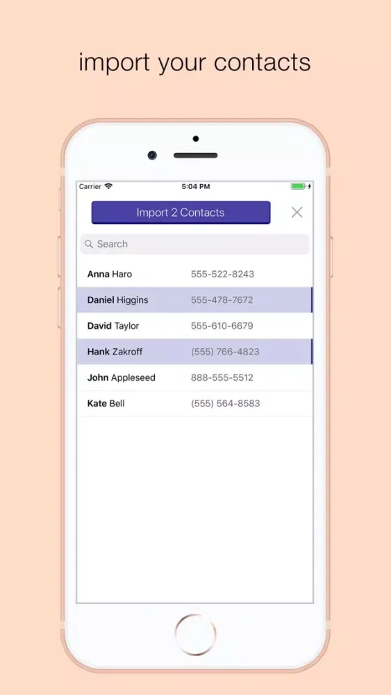 Tangkapan skrin KIT: Keep in Touch