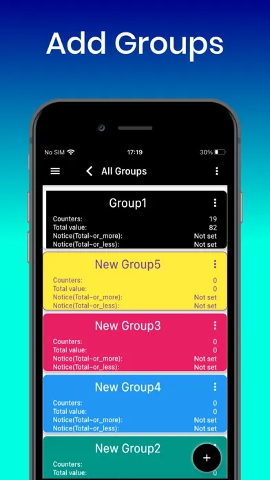 Multiple Smart Counter スクリーンショット