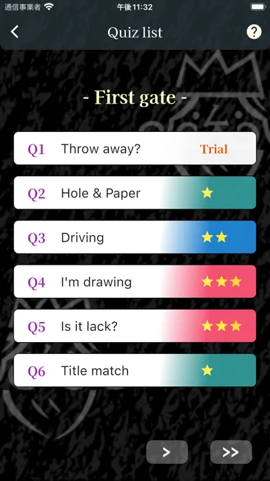 Ảnh chụp màn hình của 謎解きの王様 Lateral thinking game