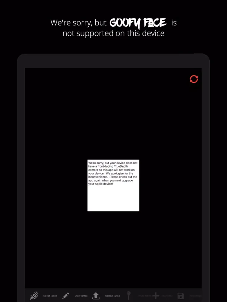 Capturas de tela do Goofy Face App - Funny AR Pics iPad