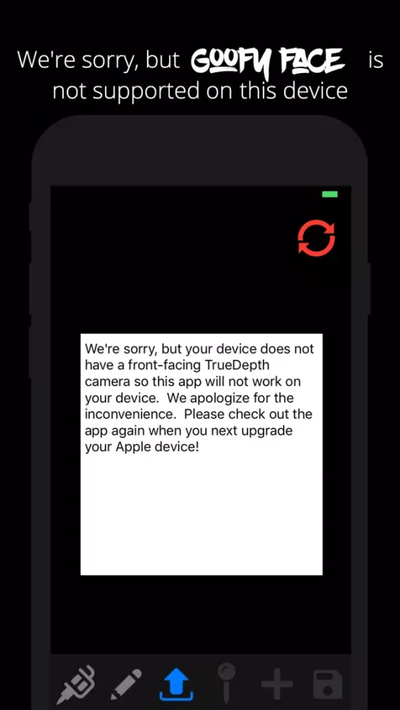 Capturas de tela do Goofy Face App - Funny AR Pics