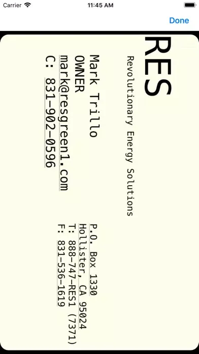 Business Card Helper应用截图