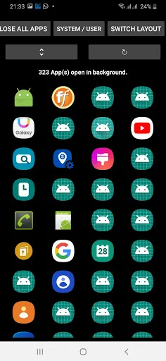 Background Apps & Process List Ekran Görüntüleri