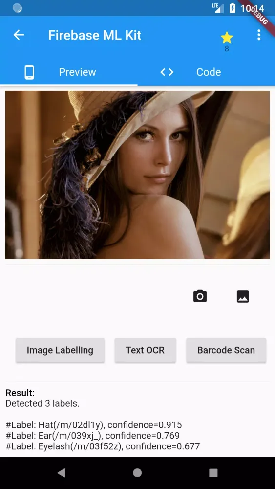 Screenshot di Flutter Catalog
