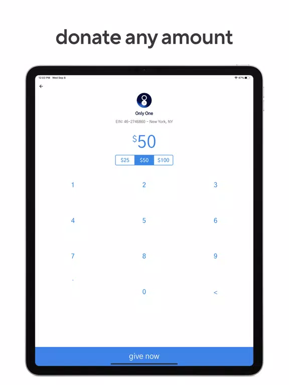 Скриншоты Givio - The Giving App iPad 
