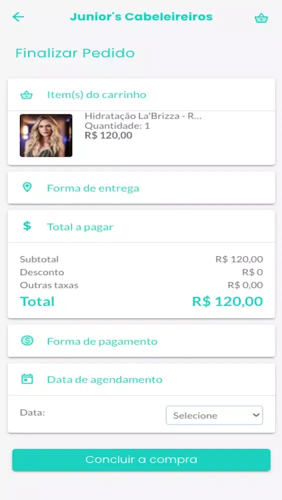 Juniors Cabeleireiros 스크린샷